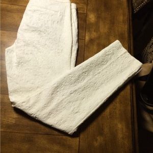 Cynthia Rowley size 2 cream jean pant